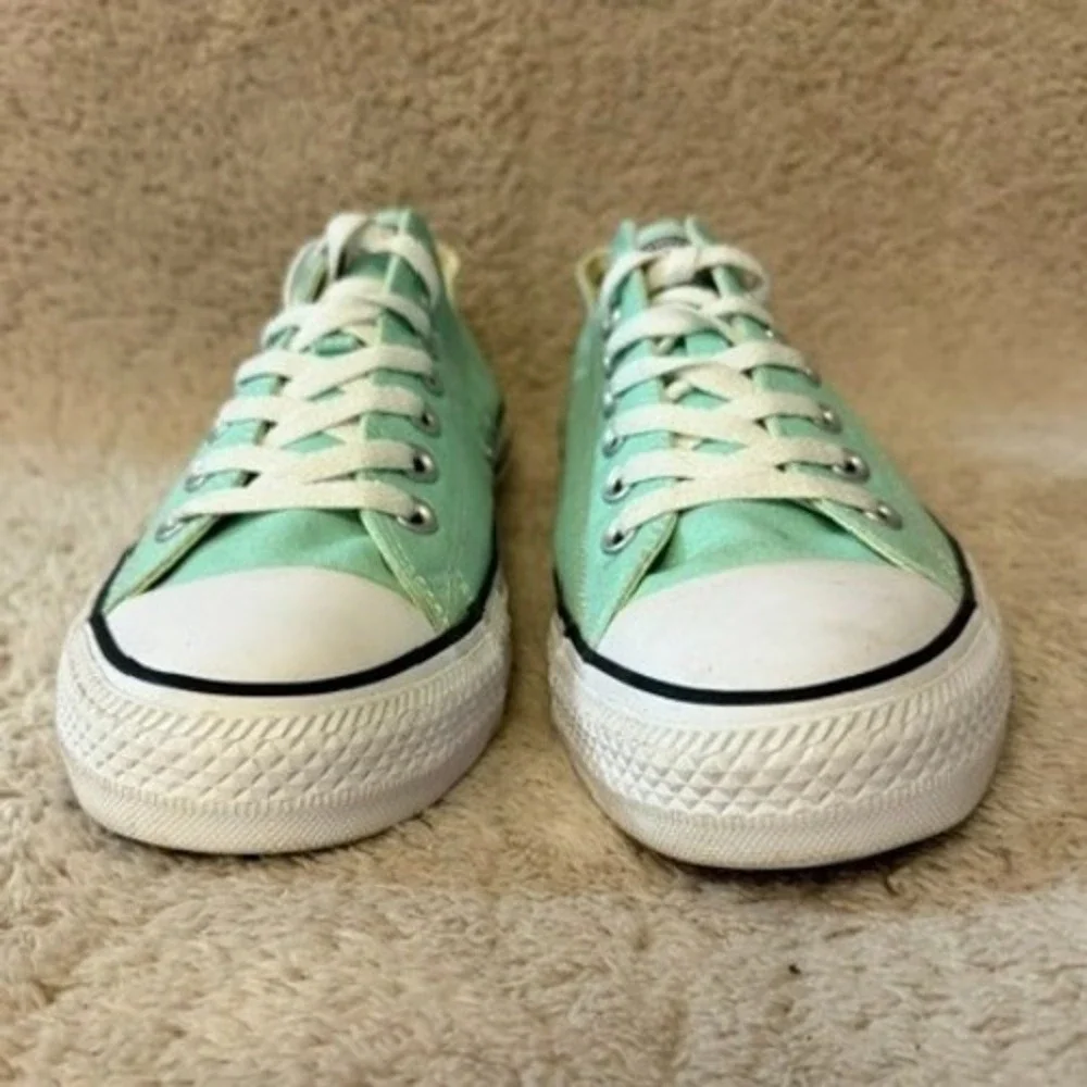 Converse Chuck Taylor All Star Low Top Mint Green Mens 11 Shoes Sneakers 136565F - Picture 2 of 10